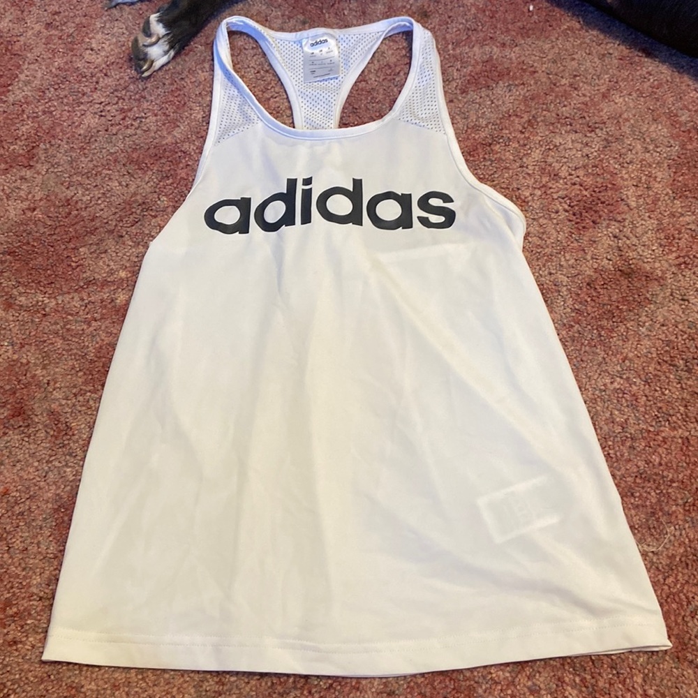 Adidas split back tank